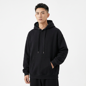 Sudadera con capucha de forro polar sherpa para hombre, estilo oversize streetwear, desarrollo de muestra para tiendas de ropa en línea — 105 caracteres - Product Image 3