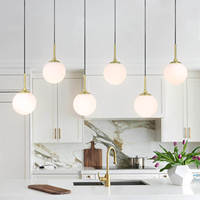 Lustre moderne en verre pour salle à manger, design personnalisé ETL, luminaire suspendu de luxe pour salon