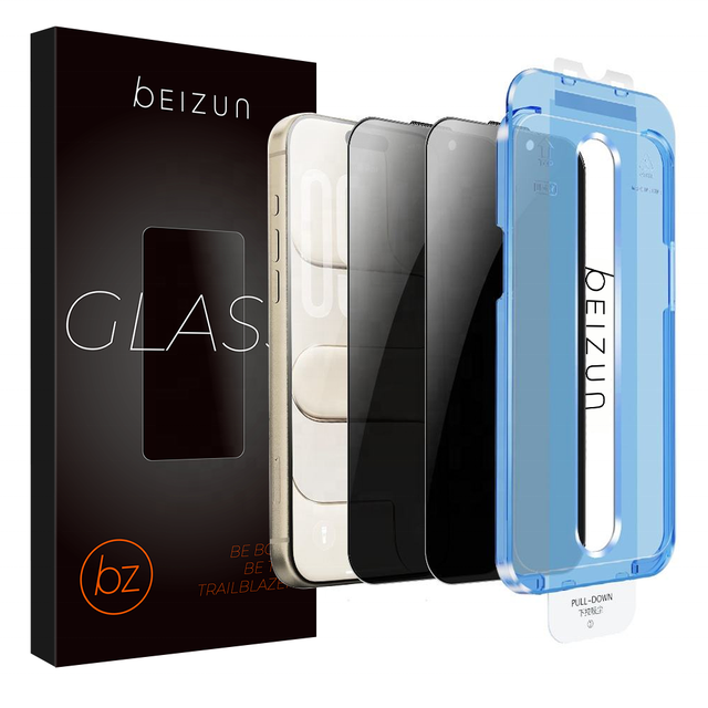 9H Hardness 28 Degree Privacy Screen Protector Tempered Glass Shield Prime for iPhone 17 16 15 14 13 Pro Max