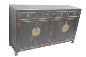 Phong cách Truyền Thống Trung Quốc rắn gỗ Tủ sideboards phòng khách Tủ Retro trang trí tủ cho ăn uống ứng dụng - Product Image 5