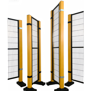 Clôture de sécurité robotisée |   Panneaux modulaires amovibles en acier galvanisé, hauteur 2,0 m, pour clôture de sécurité industrielle - Product Image 1