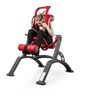 Máquina de Ejercicios Abdominales para Gimnasio Comercial, Máquina de Abdominales Oblicuos con Peso de Placas - Product Image 1