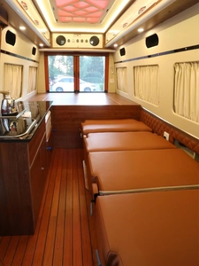 Plateau de siège Mpv pliable et réglable manuellement avec repose-pieds pour Alphard - Product Image 3