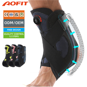 Attelle <span class=keywords><strong>de</strong></span> <span class=keywords><strong>cheville</strong></span> Aofit confortable et réglable avec barre à ressort pour soulagement <span class=keywords><strong>de</strong></span> la douleur, stabilisateur et protection contre les entorses - Product Image 1