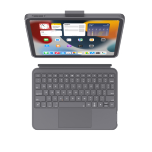[คีย์ AI] แบบถอดได้ 180 °   เคสคีย์บอร์ดแบบหมุนได้สำหรับ <span class=keywords><strong>iPad</strong></span> 10.9/11 นิ้ว, Pro 11 ป้องกันการตกหล่น ช่องใส่ดินสอ Smart Pencil ฝาหลังแบบมีไฟ RGB 7 สี - Product Image 2
