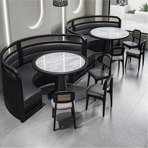 Sedie Moderne in Metallo Nero Personalizzate per Ristoranti, Bar, Officine, Caffè, Hotel, Centri Commerciali e Parchi - Set di Mobili Commerciali Durevoli - Product Image 2