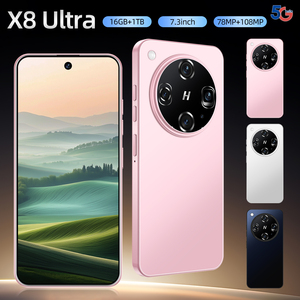 Versione Globale X8 Ultra Clone 16+1TB Rete Economica Sbloccato Deca Core HD 108MP Smartphone Private Label Bianco CDMA/LTE Mobile - Product Image 5