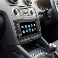 Système Android pour voiture pour Audi A3 2003-2012, écran tactile IPS 7 pouces, navigation GPS, CarPlay sans fil, caméra de recul, tableau de bord USB
