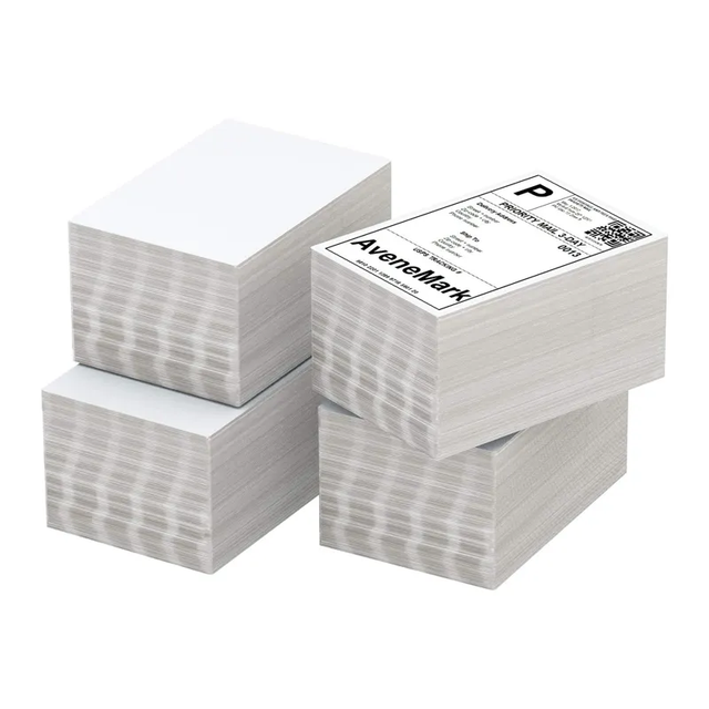 4x6 Inch Shipping Waybill Label Thermal Address Barcode Label A6 Thermal Label Stickers for Packing and Shipping