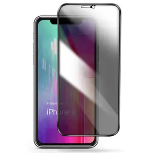 适用于iPhone 12迷你11 Pro XS Max X XR隐私屏幕保护膜iPhone 7 8 6S Plus SE 2020玻璃1