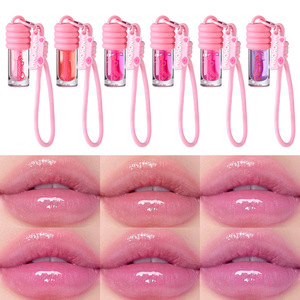 Brillo labial <span class=keywords><strong>con</strong></span> vitamina C y efecto de cambio de <span class=keywords><strong>color</strong></span>, <span class=keywords><strong>hidratante</strong></span> y humectante, reduce las líneas de los labios, tamaño viaje. - Product Image 2