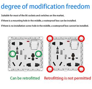 TYTXRV Pièces de modification de caravane de haute qualité Boîte de prise de courant 86 prises étanche Type de prise USB Boîte de prise de courant pour camping-car - Product Image 5