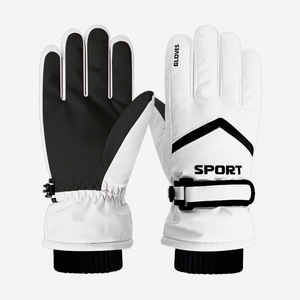 Kids Thermal Knit <b>Gloves</b> with Polar Fleece Lining Water Resistant Windproof for Outdoor Sports Running and Cycling Touch Screen - Product Image 1