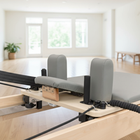 2026 Reformer Pilates de qualité supérieure à hauteur réglable, idéal pour le renforcement du tronc et les exercices de flexibilité, gain de place