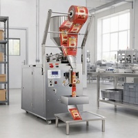Machine d'emballage automatique de sachets de sauce tomate et de ketchup en acier inoxydable pour le remplissage et la scellure de pâtes alimentaires