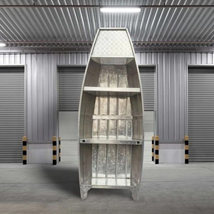 Vedette en Alliage d'Aluminium-Magnésium, Utilisée pour la Pisciculture et le Nettoyage des Rivières, Peut Être Équipée de Moteurs Hors-Bord - Product Image 5