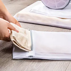 Tas cucian kain tidak ditenun 7 ukuran, untuk kamar mandi rumah dan Hotel untuk penyimpanan dan Cuci Pakaian