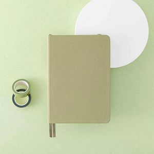 Weekly Planner Green and <b>Pink</b> Leather Hardcover Journal Girl Style School <b>Notebook</b> Gift - Product Image 2