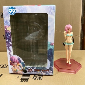 ฟิกเกอร์โมโมะ ชุดว่ายน้ำสีฟ้าอ่อน จากซีรีส์สาวสวย <span class=keywords><strong>To</strong></span> <span class=keywords><strong>Love</strong></span> <span class=keywords><strong>Ru</strong></span> ท่าทางยืน ของสะสมอนิเมะ งานปั้นพลาสติก - Product Image 5