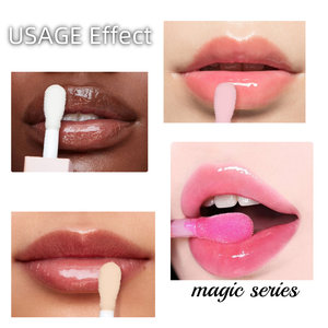 Huile à Lèvres Hydratante en Gros à Prix Abordable, Huile Repulpante Changeante de Couleur, Arôme Fruité, Vitamine E, Huile à Lèvres Fraise Végétalienne - Product Image 3