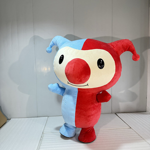 Costume da Clown Gonfiabile 2m, Mascotte Clown per Spettacoli con Persona all'Interno, Tuta Gonfiabile in Vendita - Product Image 2