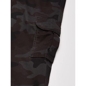 <span class=keywords><strong>Pantalon</strong></span> <span class=keywords><strong>cargo</strong></span> pour garçons, <span class=keywords><strong>pantalon</strong></span> mi-lourd en tissu tissé avec poches à rabat imprimées - Product Image 2