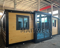 Maison Modulaire Conteneurisée Moderne 20ft & 40ft – Villas Pliables Portables en Acier – Fournisseur d'Usine – Prix Compétitifs