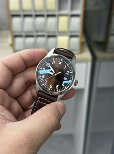 V7ファクトリームーブメント：35111ウォッチ 40mmパイロットウォッチ  傷防止サファイアスチール 防水夜光腕時計 - Product Image 2