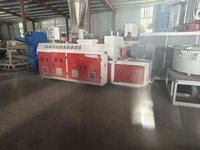 Pompe à coulis à double vis à rotation inverse pour carreaux en résine, haute productivité, contrôlée par PLC, 380V 22kW, automatique