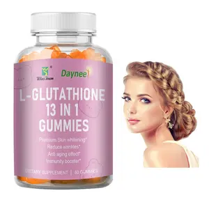 Glutathiones collagène gommeux bonbons mous L-Glutathione gommes blanchiment de la peau