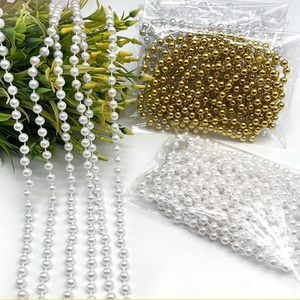 Cadena de perlas de 6mm, accesorios de boda, decoración de techo de boda, cadena de perlas - Product Image 5