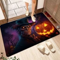Automne Halloween décor paillassons pour la maison entrée cuisine tapis bienvenue tapis de sol