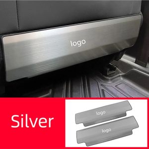 Accessori interni automobilistici in acciaio inossidabile per 2022 <span class=keywords><strong>Nissan</strong></span> <span class=keywords><strong>Qashqai</strong></span> sedile anti-calcio decorativo - Product Image 4