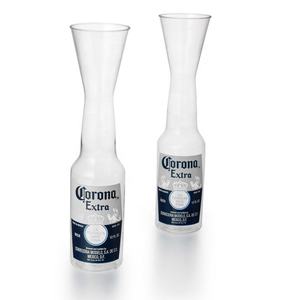 Verre à bière classique avec couvercle et paille pour fête, logo personnalisé, plastique PS - Product Image 1