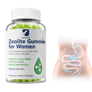 Kadınlar için zeolit Gummies pH dengesi metabolizmayı teşvik bağırsak geliştirmek genel sağlık vitamini B12 & D3 takviyesi korumak - Product Image 1