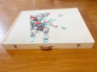Table de puzzle en bambou et bois personnalisable - 500/1000/1500 pièces - Jouet DIY avec logo et couleur personnalisés |   OEM/ODM disponible pour les enfants de 2 ans et plus