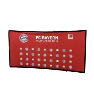 Custom Square Pop up A-<b>Frame</b> Display Stand Double-Sided Outdoor Banner Promotional Advertising With Personalized Logo - Product Image 3