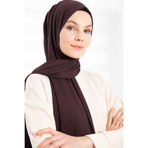Châle en crêpe amère, accessoire de robe modeste - Product Image 1