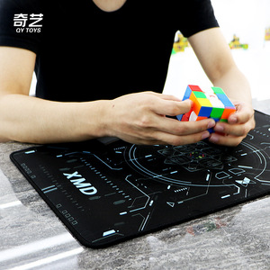 Tapete para Cubo de Rubik Qiyi Force Awakening, Grueso, Suave, Negro, para Solución Rápida y Apilamiento - Product Image 5