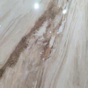 Baldosas de Porcelana de Mármol Beige Pulido 600x1200mm, Acabado Mate de Lujo, Estilo <span class=keywords><strong>Piedra</strong></span> Blanca Calacata, Baldosas Cerámicas Modernas para Pisos de Villas y Escuelas - Product Image 5