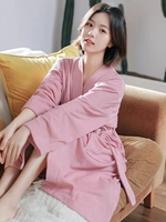Vente en gros de vêtements de nuit en coton épais doux, serviette en coton éponge, peignoir d'hôtel Spa, peignoir de bain pour femmes