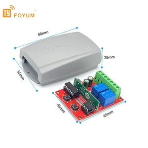 DC9V-24V 433Mhz Tweeweg Onafhankelijke Rolcode Draadloze Schakelaar Voor Garagepoortontvanger Compatibel Veel Merken Afstandsbediening - Product Image 1