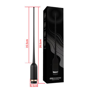 Single Speed Vibrierender erotischer Silikon-Harnröhre vibrator Penis Plug Dilatatoren Katheter Männliches Prostata-Massage gerät - Product Image 1