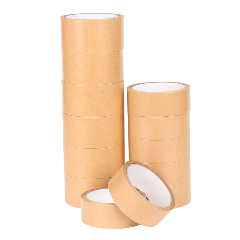 Strong Rubber Glue Self Adhesive Packing Kraft Packaging Gummed Tape