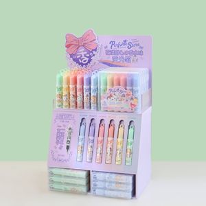 Mini Marcador Fluorescente de Punta Única, Marcadores Fluorescentes de Alta Capacidad en 6 Colores, Marcador Fluorescente Suave para los Ojos - Product Image 5