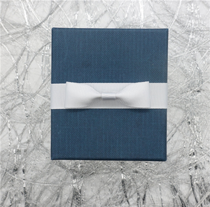 Regalo caja de regalo de poliéster gros de cinta impresa cinta logotipo blanco tejer grogrén (ligamento tafetán cinta - Product Image 3