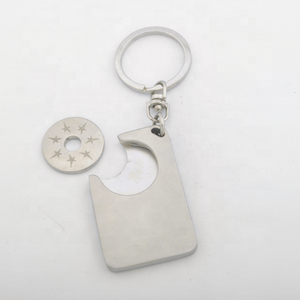 Moneta di Token del carrello della <span class=keywords><strong>spesa</strong></span> del metallo della moneta del carrello del gettone in bianco di nuova progettazione di vendita calda all'ingrosso - Product Image 4
