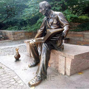 Escultura Metálica Decorativa de Estilo Europeo BLVE, Globo Terráqueo de Bronce Fundido, Estatua Familiar de Tamaño Real - Product Image 5