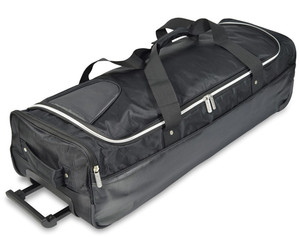 <b>Trolley</b> Duffel Bag Letter Pattern Polyester Large Capacity Water-Resistant Durable <b>Wheeled</b> Custom Logo for Women Men - Product Image 1