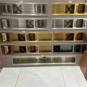 Égouttoir à vaisselle <span class=keywords><strong>encastrable</strong></span> en acier inoxydable personnalisable pour évier simple, avec <span class=keywords><strong>bac</strong></span> de récupération des eaux, fait main, pour armoire de <span class=keywords><strong>cuisine</strong></span> ou plan de travail, toutes tailles - Product Image 3